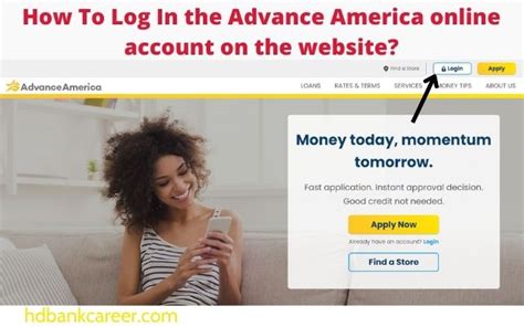 Login Advance America Loan